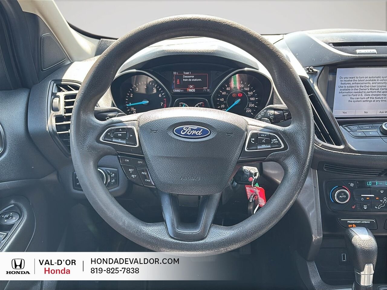 2017 Ford Escape 4 portes SE, AWD Grey Val-d'Or - photo #8