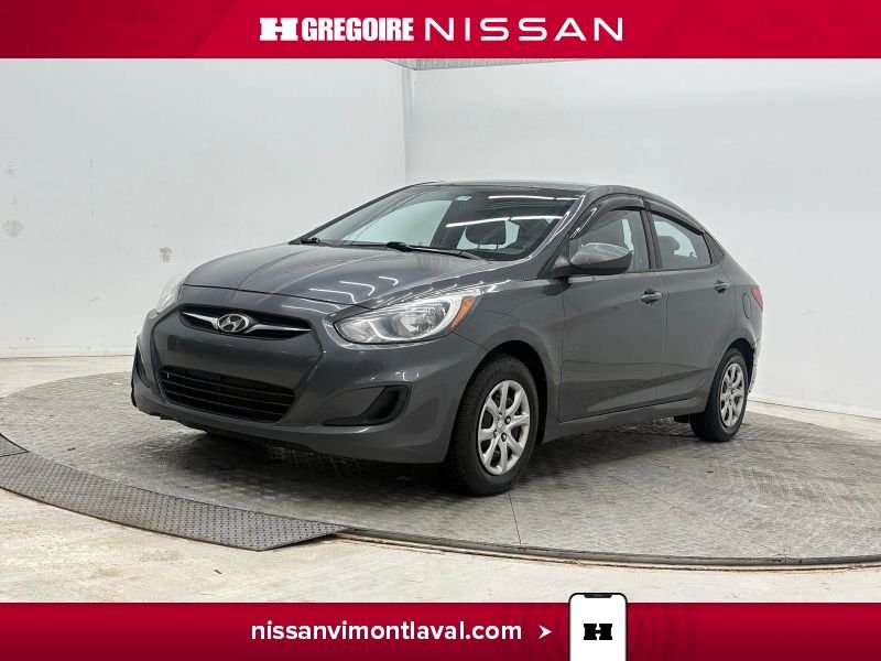 2013 Hyundai Accent Grey Blainville - photo #2