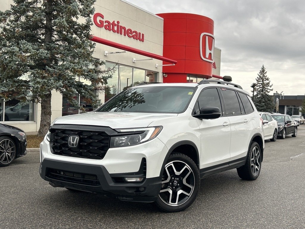 2023 Honda Passport Touring White Gatineau - photo #0