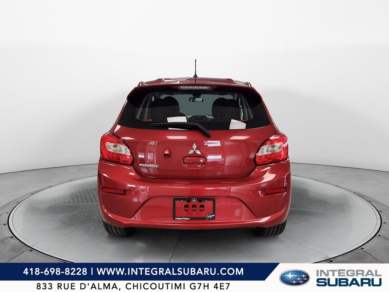 2020 Mitsubishi Mirage Red Baie-Comeau - photo #3