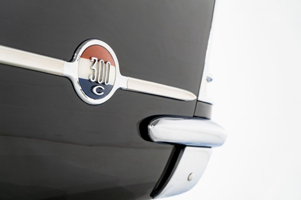 1957 Chrysler 300C 1 of 474 convertibles produced **PRICE IN USD** Black Montreal - photo #37