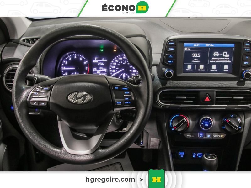 Hyundai Kona 821230 | Essential AUTO GR ÉLEC A/C BLUETOOTH CAMÉRA 2019 Blanc Laval - photo #12