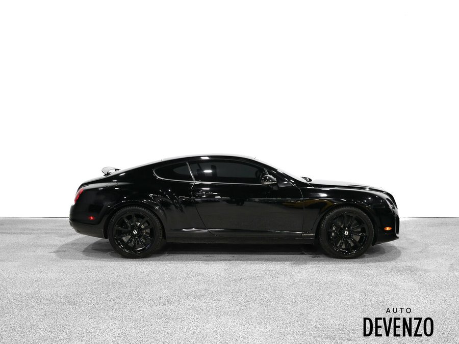 2010 Bentley Continental Supersports AWD W12 621hp 2010 Black