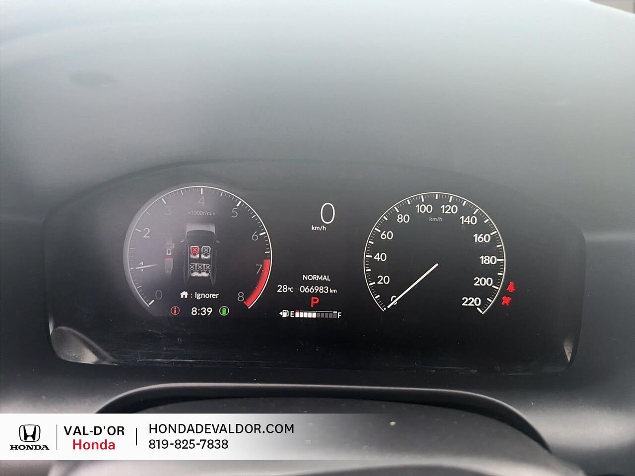 2024 Honda HR-V LX-B 4RM CVT White Val-d'Or - photo #8