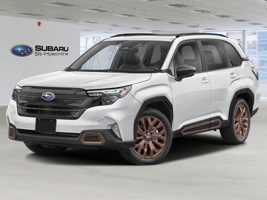 2026 Subaru Forester Sport AWD Crystal White Pearl