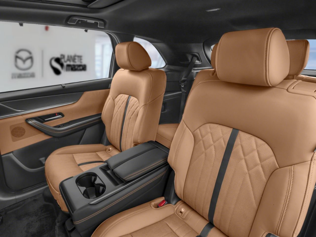 2026 Mazda CX-90 MHEV JM3KKEHC3T1398244 Jet Black Mica Mirabel - photo #4