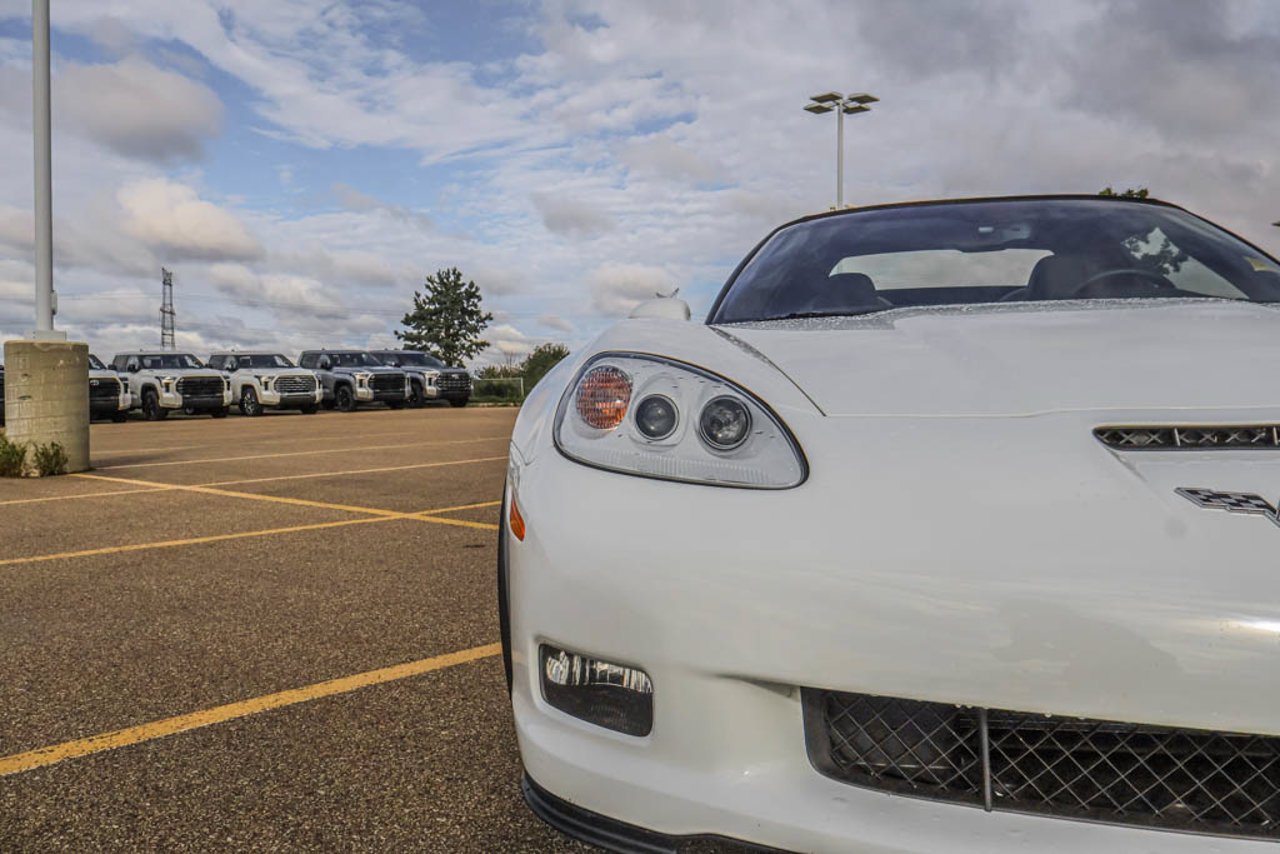 2013 Chevrolet Corvette 2dr Conv Grand Sport 3LT White Sherwood Park - photo #10
