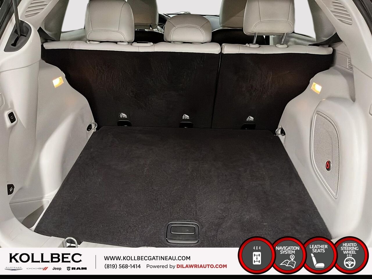 2018 JEEP COMPASS Limited 4x4 White Ottawa & Gatineau - photo #20