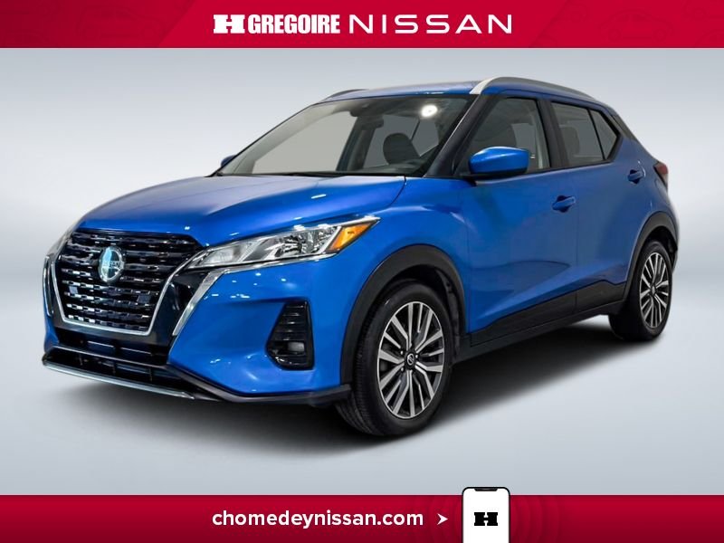 Nissan Kicks CR6962 | SV Mag Carplay Bancs Chauffants à partir 2.99% 2021 Bleu Laval - photo #4