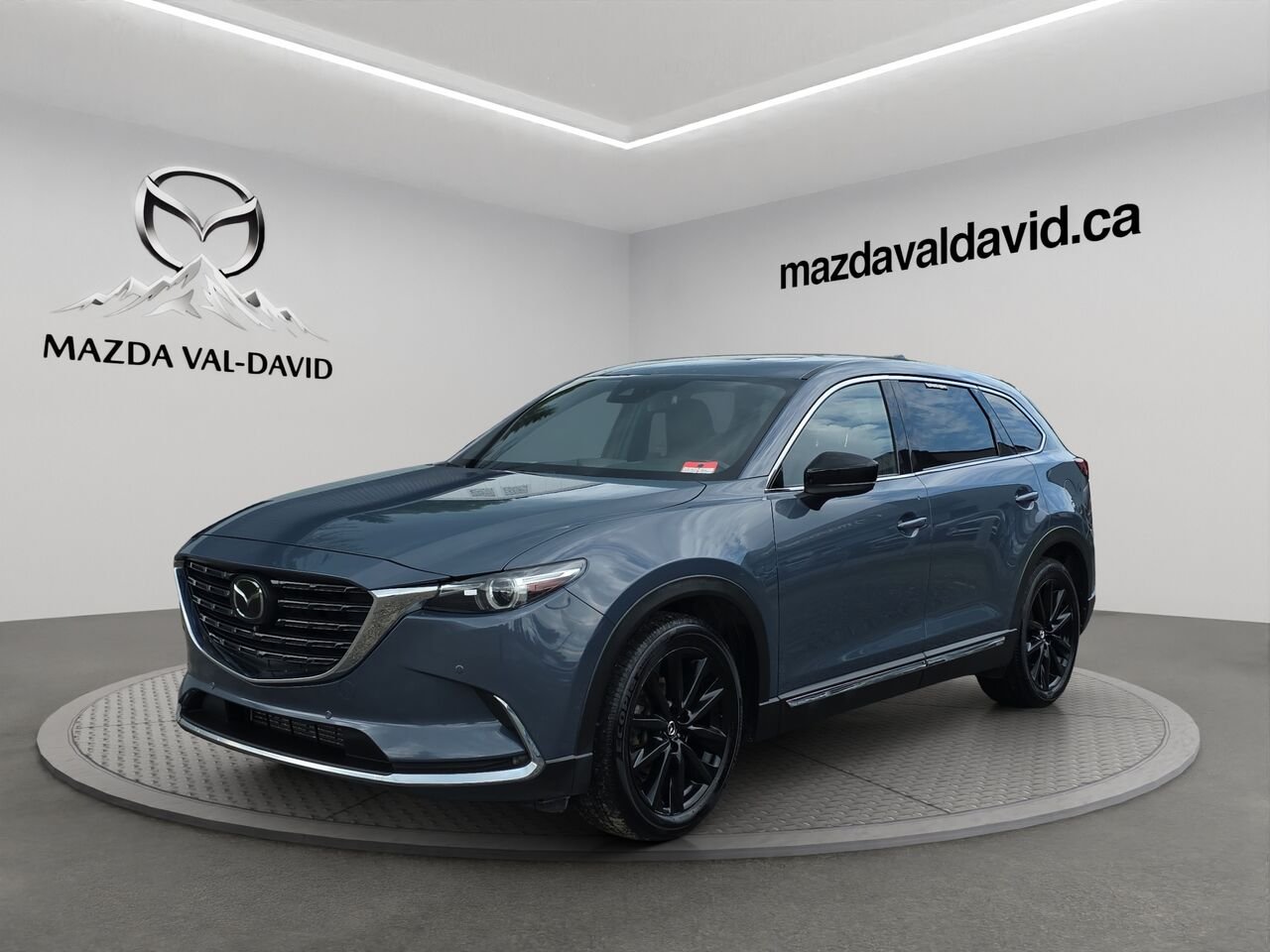 2022 Mazda CX-9 GT TI, SIÈGES EN CUIR, SIÈGES VENTILÉS, NAVIGATION Blue Val-David - photo #0