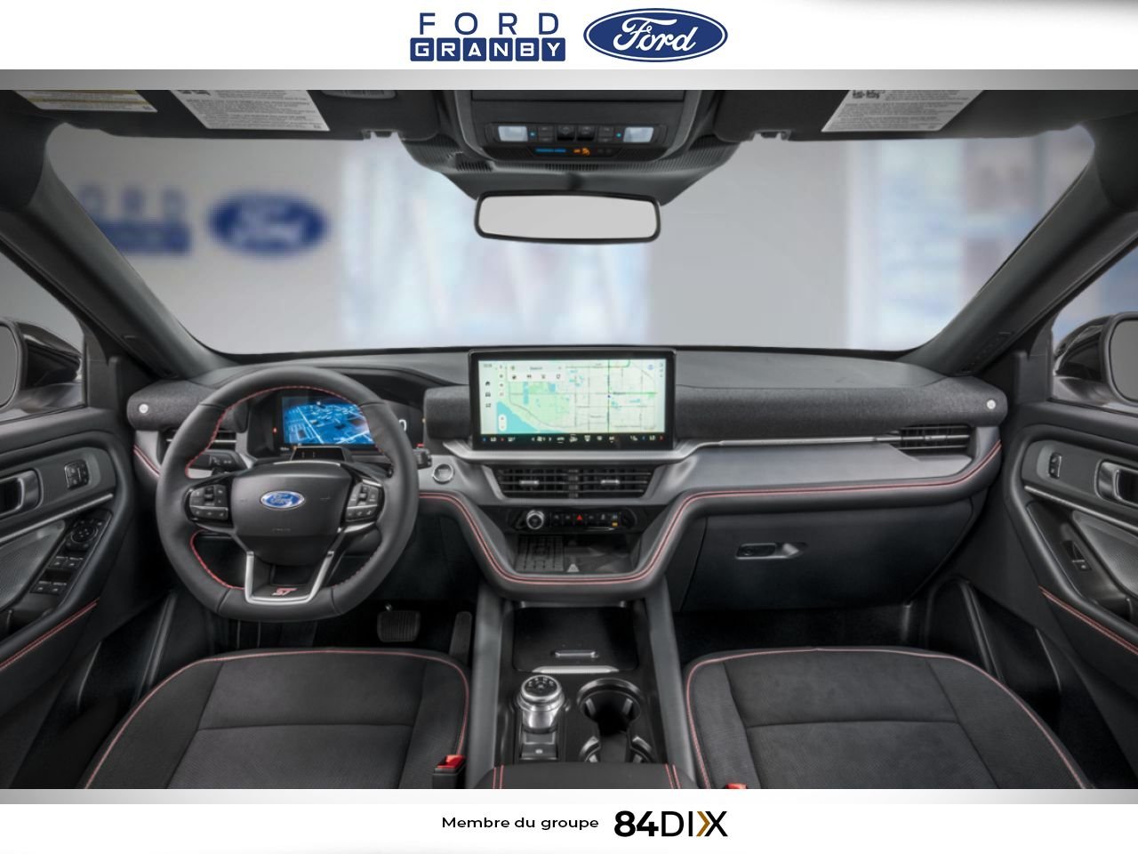 2026 Ford Explorer Agate Black Metallic Granby - photo #7