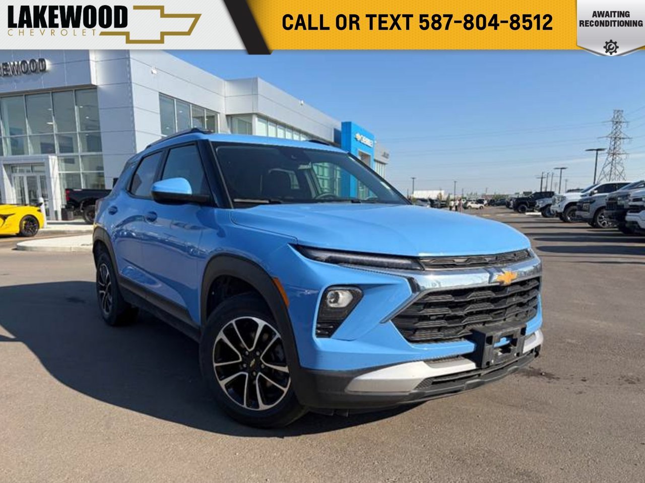 2024 Chevrolet Trailblazer AWD 4dr LT Blue Sherwood Park - photo #0