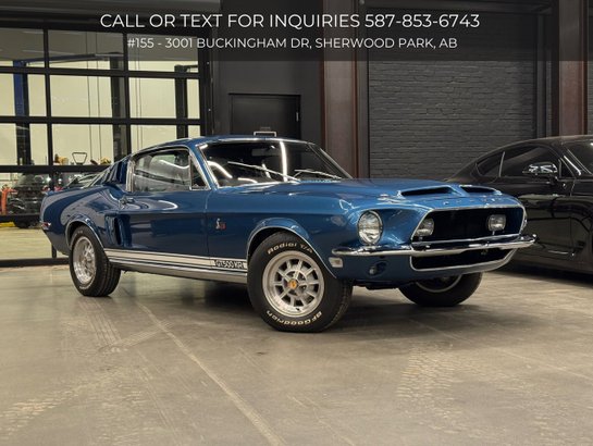 1968 Ford Mustang Shelby GT500KR 1968 Blue