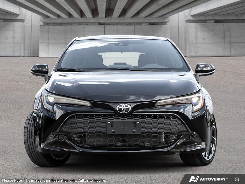 2026 Toyota Corolla Hatchback 2601359 | CVT Midnight Black Metallic Edmonton - photo #1