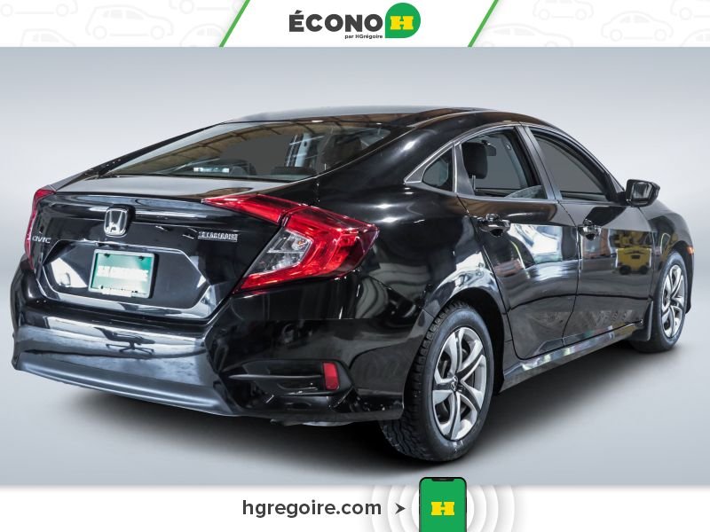 2017 Honda Civic Black Laval - photo #7