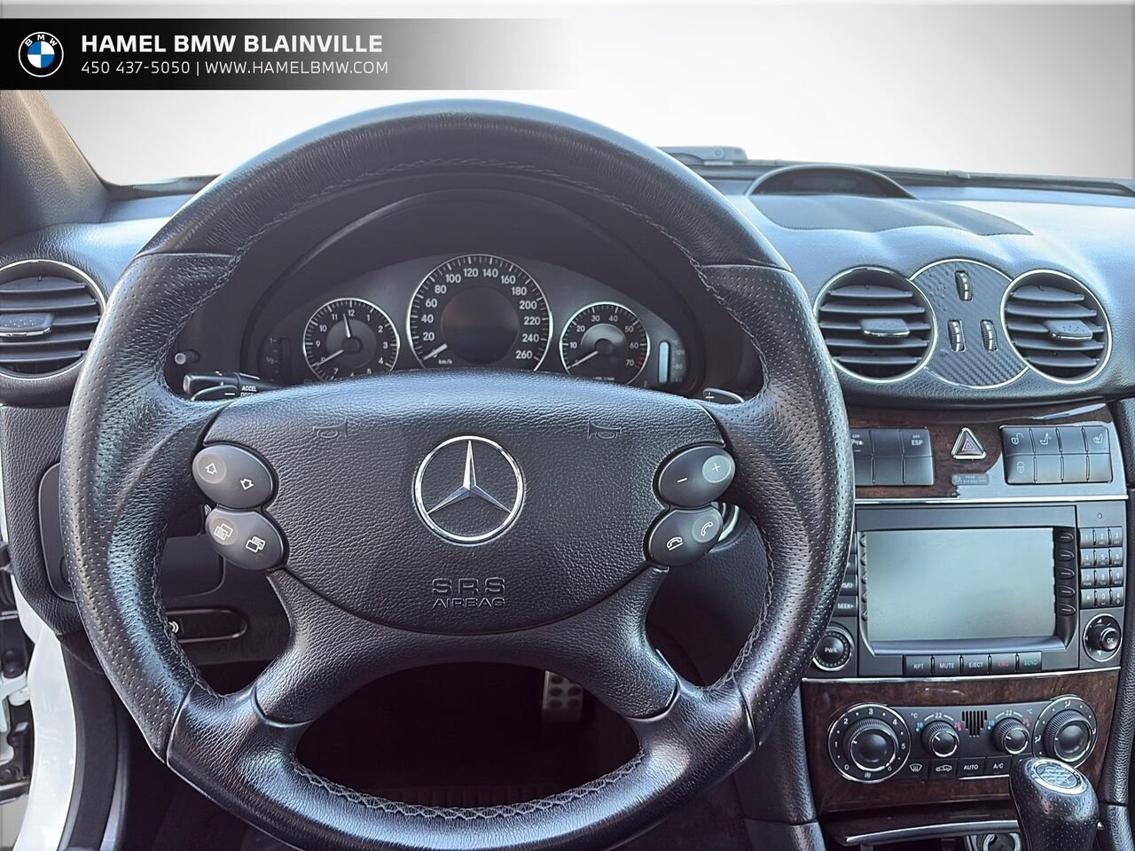 Mercedes-Benz Classe-CLK 2 portes Cabriolet, 3,5 L 2009 Blanc Blainville - photo #11