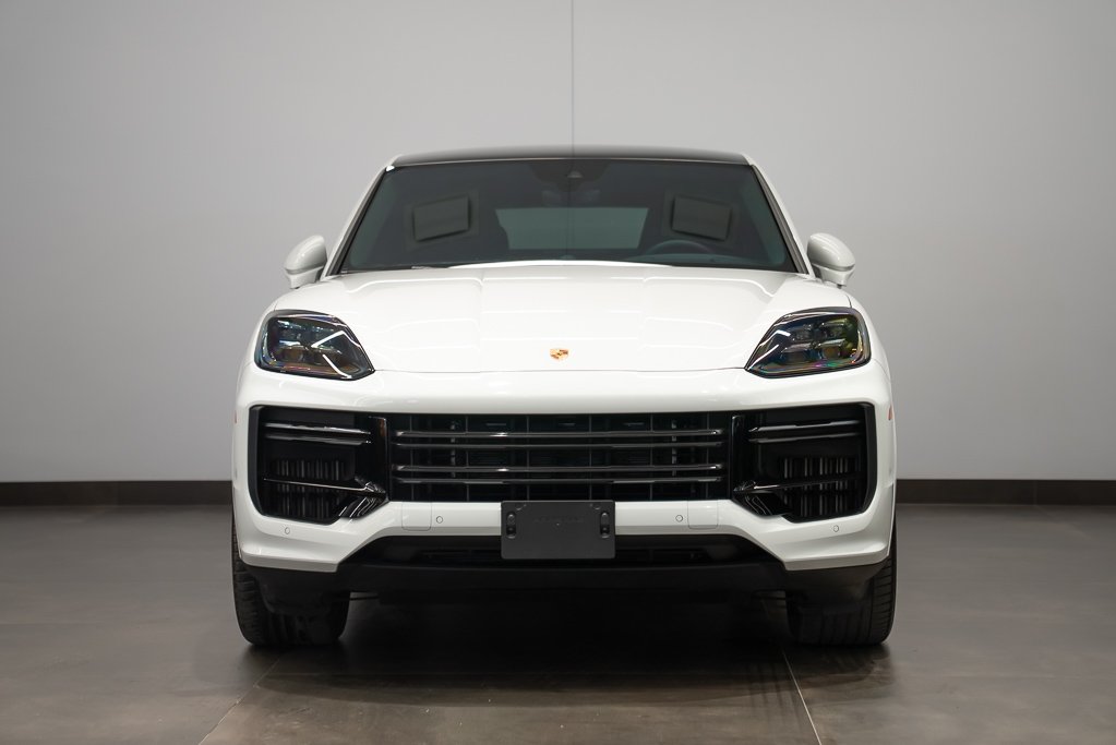 2024 Porsche Cayenne Turbo E-Hybrid Coupe AWD White Kirkland - photo #1