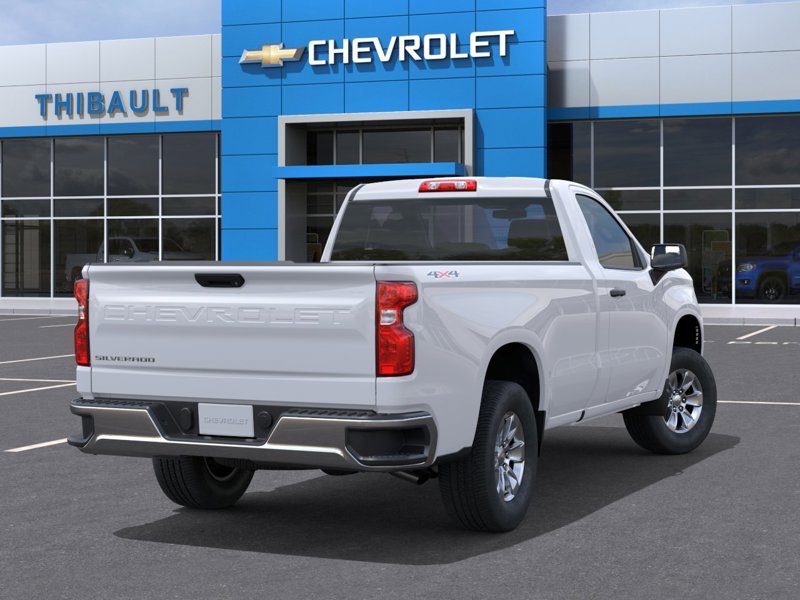 CHEVROLET Silverado 1500 WT cabine classique 4RM 140 po 2026 BLANC SOMMET