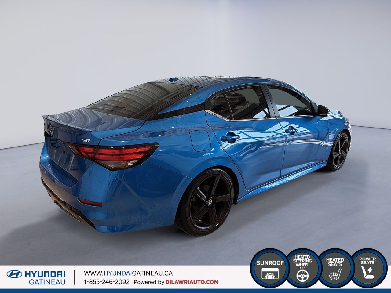2021 Nissan Sentra Blue Gatineau - photo #4