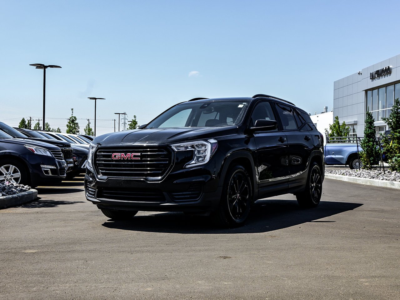 2022 GMC Terrain AWD 4dr SLE Black Sherwood Park - photo #3