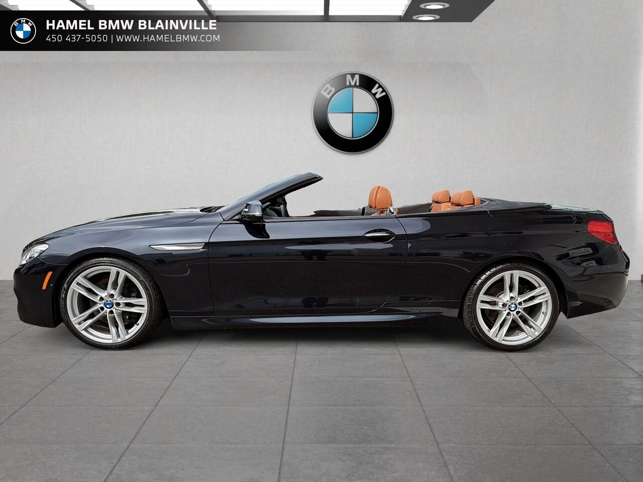 2017 BMW 6 Series Cabriolet 2 portes 650i xDrive à traction intégrale Black Blainville - photo #1