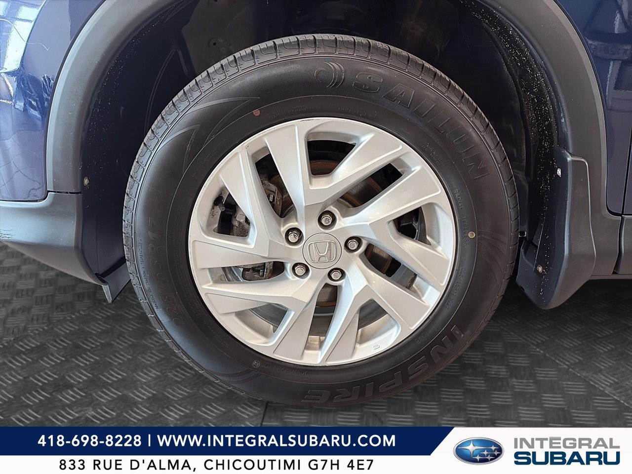 2016 Honda CR-V VIN 2HKRM4H44GH118642 Blue Chicoutimi - photo #5