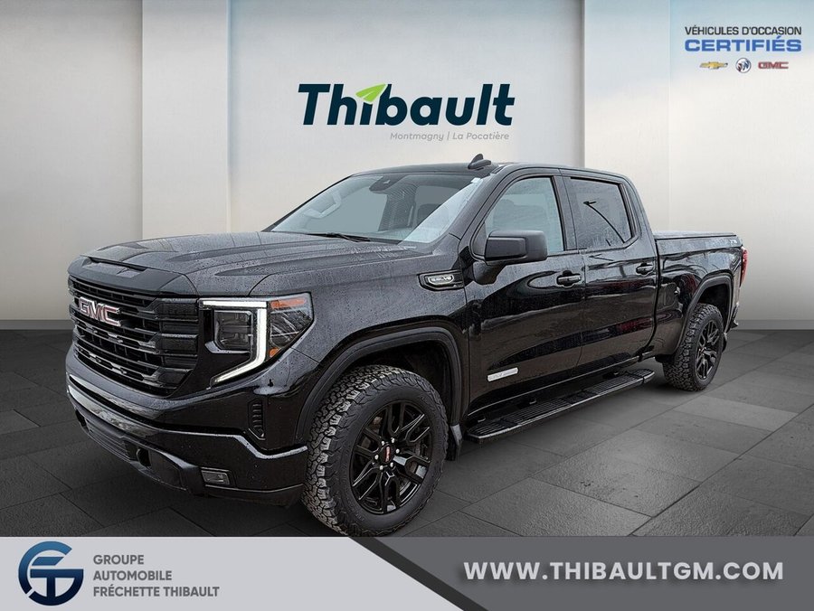 GMC SIERRA Elevation cabine multiplace 4RM 157 po 2024 Noir