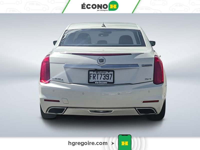 Cadillac CTS 2014 Blanc Laval - photo #6