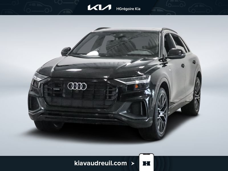 2022 Audi Q8 Black Blainville - photo #3