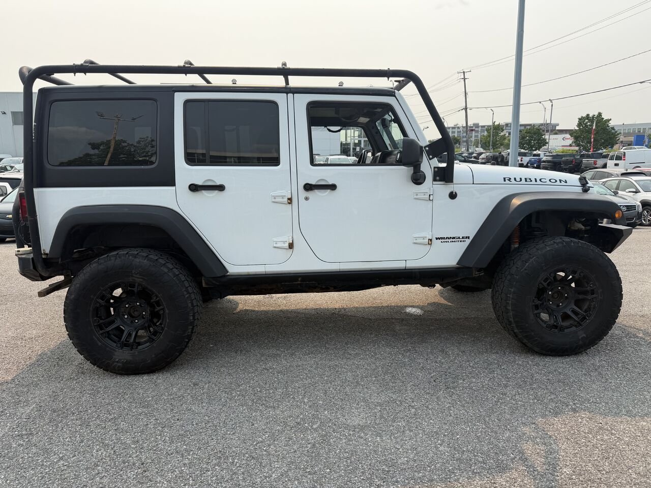 2016 JEEP WRANGLER UNLIMTED RUBICON Modèle Rubicon 4 portes traction intégrale White Ottawa & Gatineau - photo #12