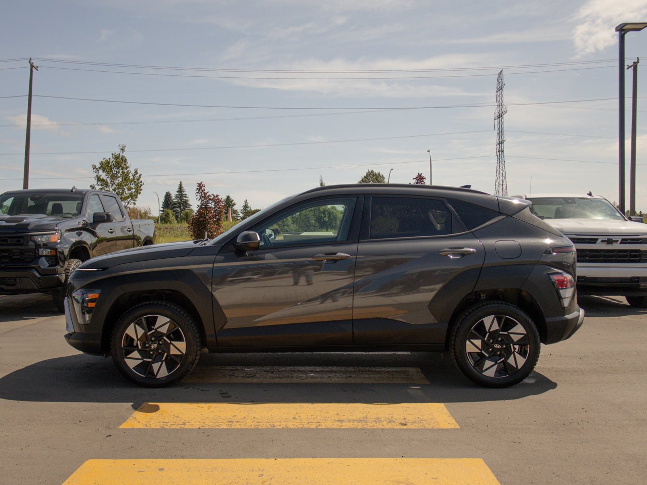 2024 Hyundai Kona 2.0L Preferred AWD Grey Sherwood Park - photo #6