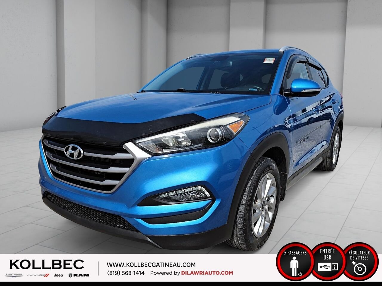 2017 HYUNDAI TUCSON 26981 | Premium 2.0L AWD Blue Gatineau - photo #0