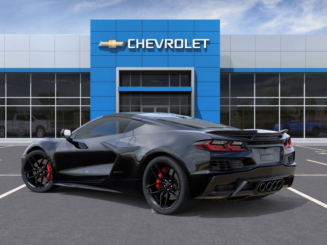 Chevrolet Corvette Z06 coupé 2 portes avec 3LZ 2025 NOIR Gatineau - photo #2