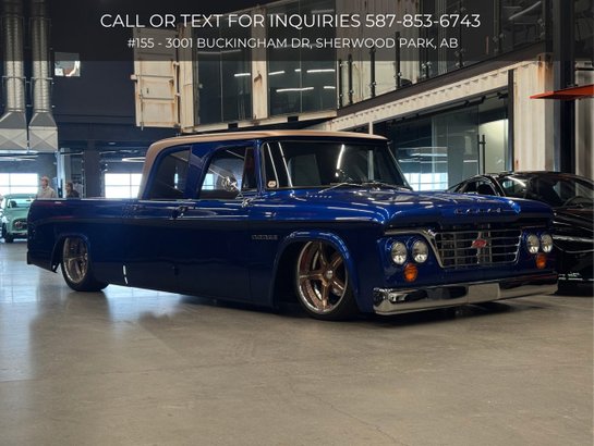 1967 Dodge D-200 1967 Pearl Blue