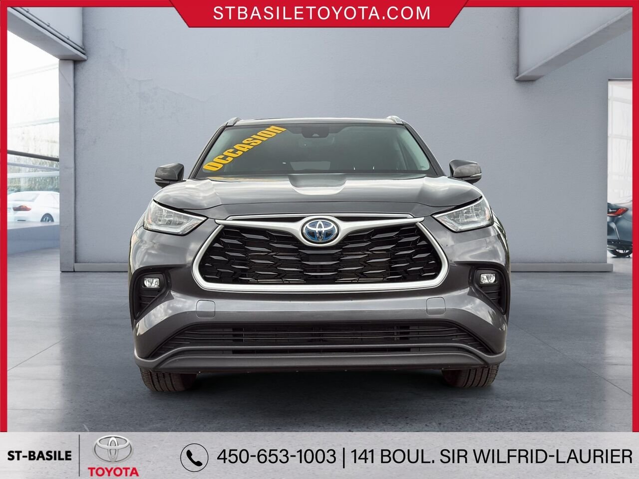 2024 TOYOTA Highlander Hybrid Grey Saint-Basile-le-Grand - photo #1