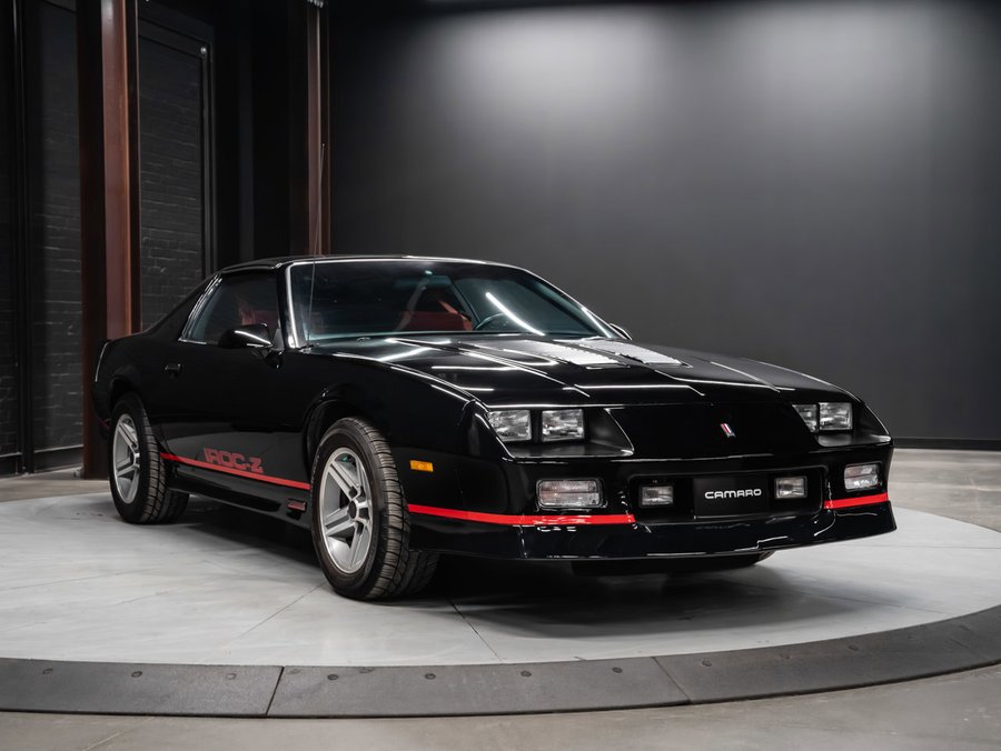 1986 Chevrolet Camaro 1986 Black