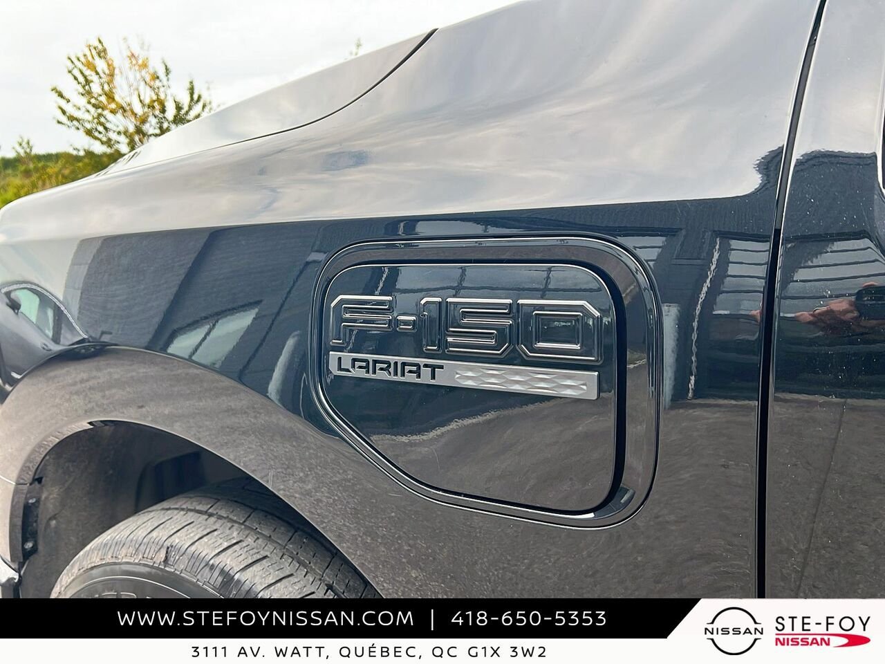 Ford F-150 Lightning LARIAT SuperCrew 4RM LONG RANGE 2022 Noir Ste-Foy - photo #5
