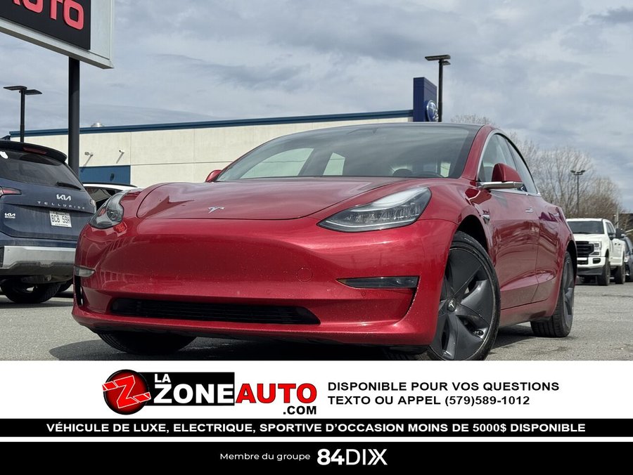2019 Tesla Model 3 SR+ 2019 Red
