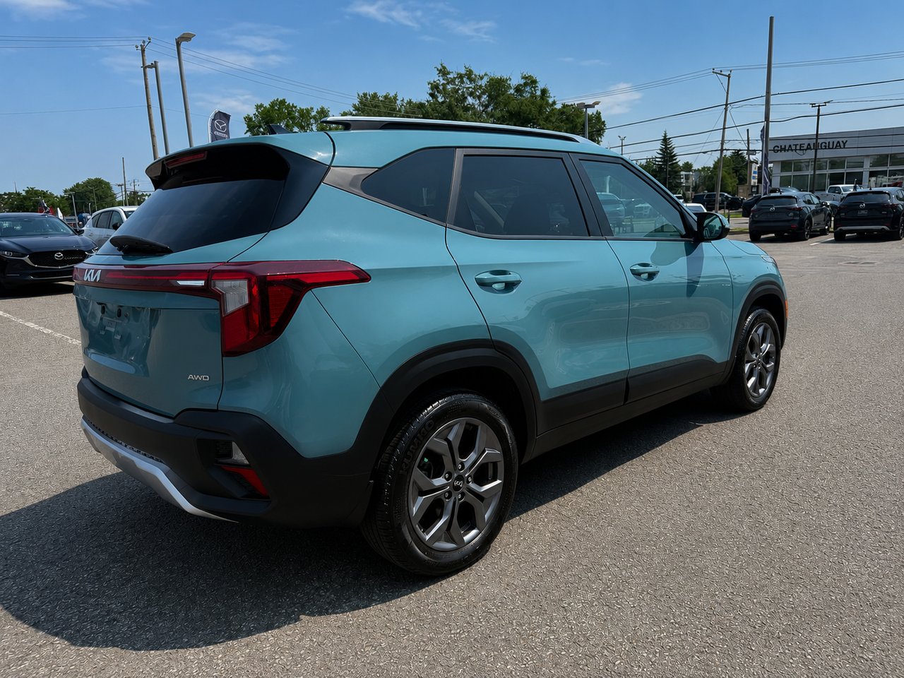 Kia Seltos LX 2024 Bleu Châteauguay - photo #4