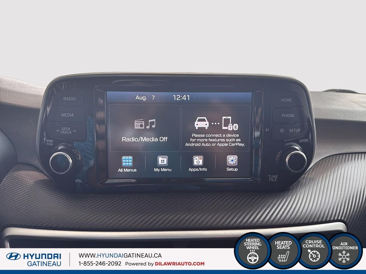 Hyundai Tucson Preferred TA*** sieges chauffant , vitre electrique , volant chauffant *** 2021 Blanc Ottawa & Gatineau - photo #13