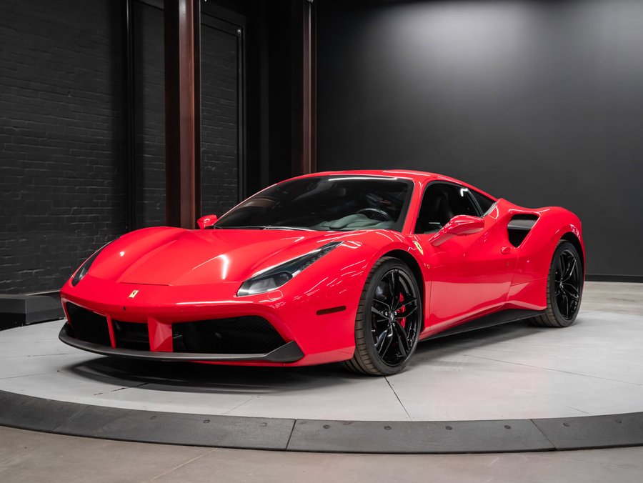 2017 Ferrari 488 GTB 2017 Red