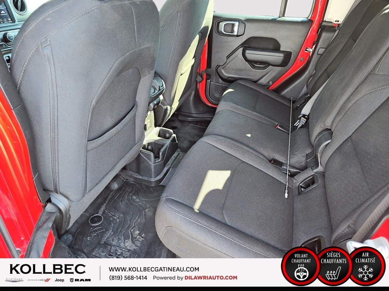 2023 JEEP GLADIATOR SPORT Willys 4x4 Red Ottawa & Gatineau - photo #23