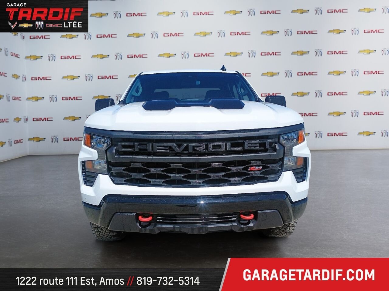 CHEVROLET Silverado 1500 69106A 2024 Blanc Amos - photo #1