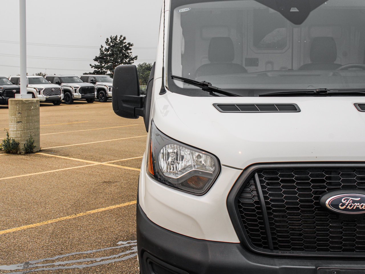 2025 Ford Transit Cargo Van T-250 148 Hi Rf 9070 GVWR AWD White Sherwood Park - photo #11