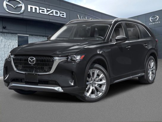 2026 Mazda CX-90 hybride léger GT TI, 7 PASSAGERS, BANQUETTE, COMMANDE AU VOLANT Blue