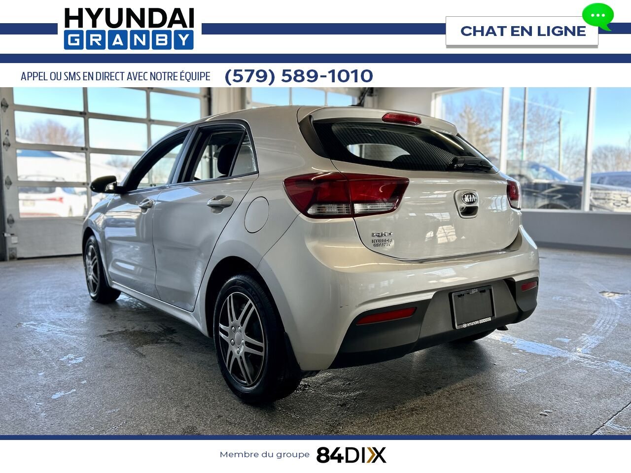 Kia Rio 5 portes 2018 Gris Granby - photo #5