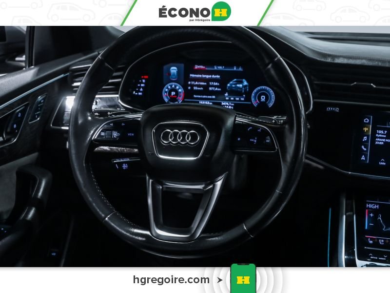 Audi Q8 730054 | TECKNIK A/C CUIR GR ELECT MAGS 2020 Gris Laval - photo #14