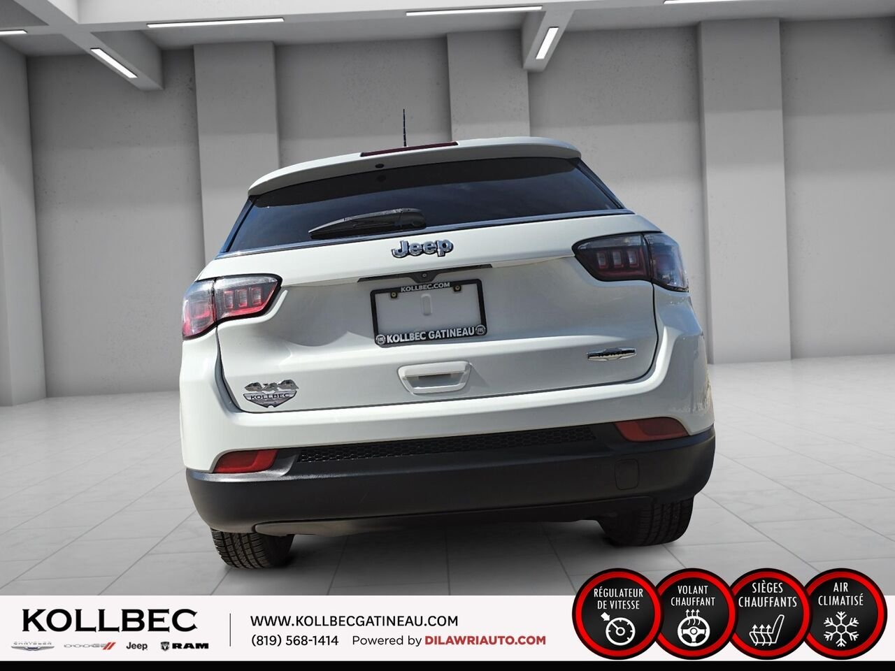 2023 JEEP COMPASS 223111 | North 4x4 White Gatineau - photo #30