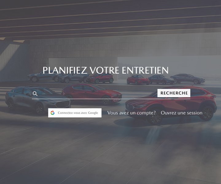 PLANIFICATEUR DE RENDEZ-VOUS MAZDA