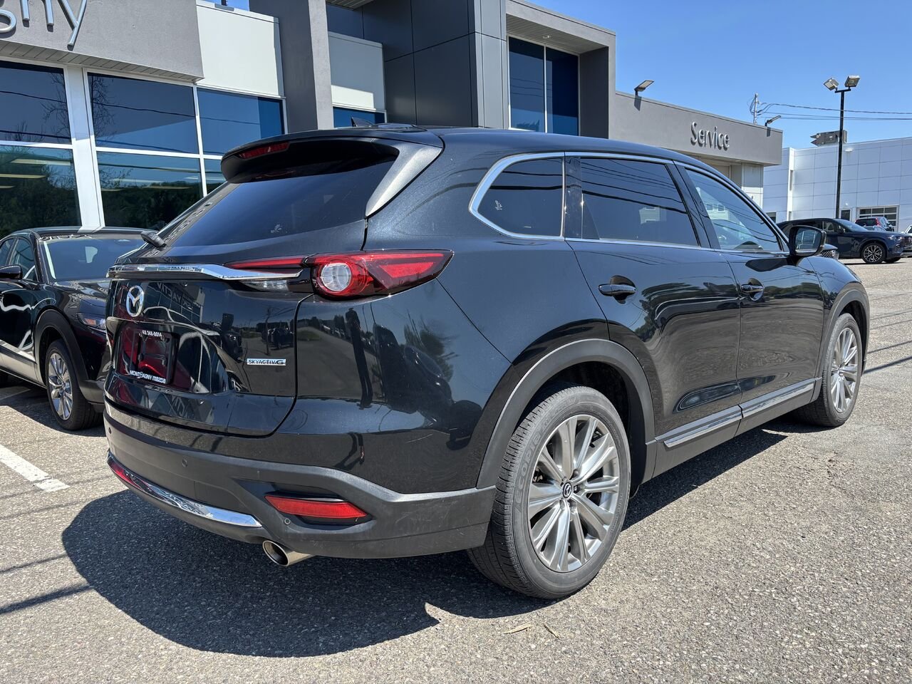 MAZDA CX-9 SIGNATURE Signature TI 2022 Noir Montmagny - photo #4
